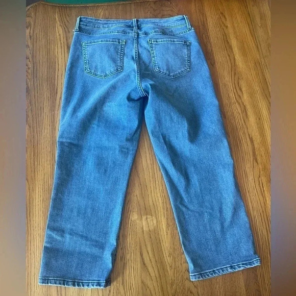 Nine West Blue Jeans Christie Capri Size 12 EUC! Bin B - Picture 6 of 6